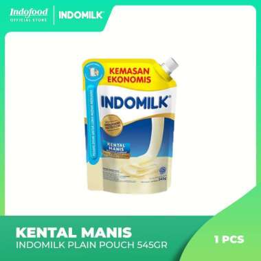 Susu Kental Manis Indomilk Plain Pouch 545gr