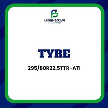 TYR - TIRE TUBELESS (295/80R22.5TTR-A11) Seluruh Indonesia