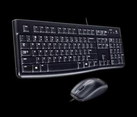 Logitech K120 Mouse B100