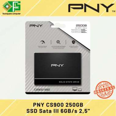 PNY CS900 SSD 250GB Sata III 6GB/s 2.5" Resmi | SSD 250 GB