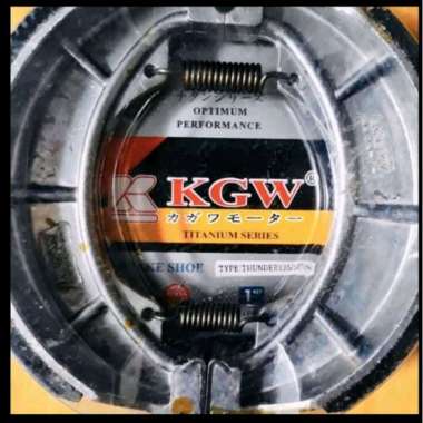 kampas rem belakang thunder 125 / spin