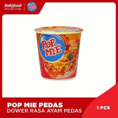 Promo Harga Indomie Pop Mie Instan Kuah Pedes Dower Ayam 75 gr - Blibli