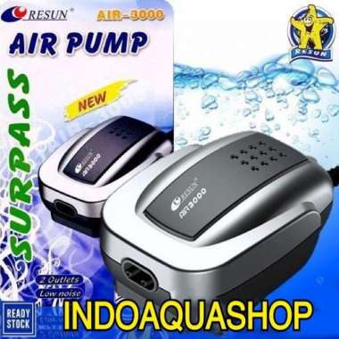 Pompa Udara / Air Pump / Aerator Aquarium Resun Air 3000 / Air3000