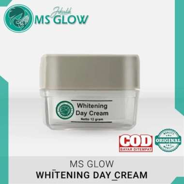 Day Cream MS GLOW - MS GLOW Whitening Day Cream - Cream Siang Multivariasi Multicolor
