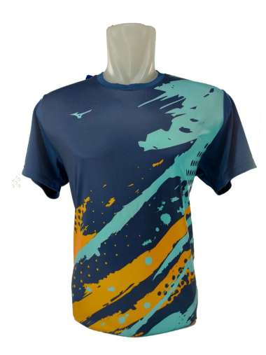 Mizuno AP Graphic Game Tee 72SAA001 14 Navy M