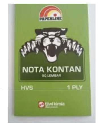 Buku Nota rangkap 1 besar random