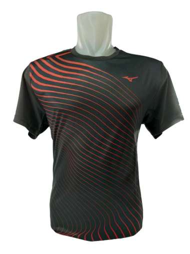 Mizuno AP Graphic Game Tee 72SAA001 09 Black M