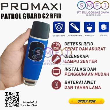 PROMAXI Patrol Guard G2 RFID - Alat Patroli Satpam Security GARANSI RESMI
