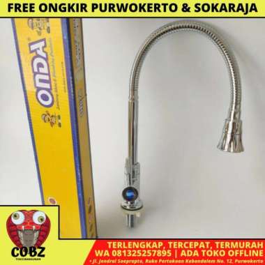 1/2 INCH/ONDA V 697 GKU KRAN AIR ANGSA WASTAFEL CUCI PIRING FLEKSIBEL