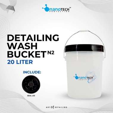 WASH BUCKET DETAILING - nanoTECH PROTECTION WASH - EMBER CUCI MOBIL 20L - WASH AND WAX - SHAMPOO CUC