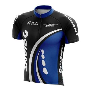 Sepeda Kaos Sepeda GIANT Roadbike MTB Lengan Pendek L
