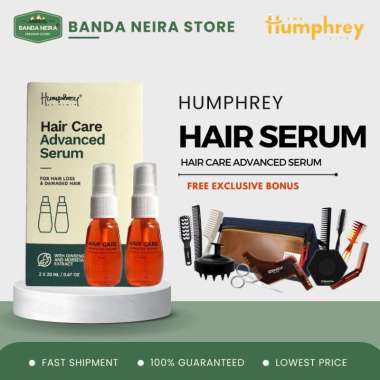 Humphrey Skincare Hair Loss Advance Serum (Rambut Anti Rontok) - 1 BOTOL, QUIFF COMB
