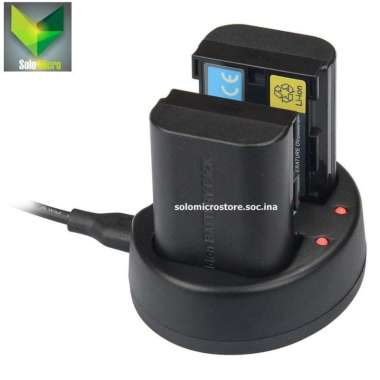 KingMa Charger Baterai 2 Slot Kamera Canon 5D2 5D3 70D 60D 6D 7D 7D2