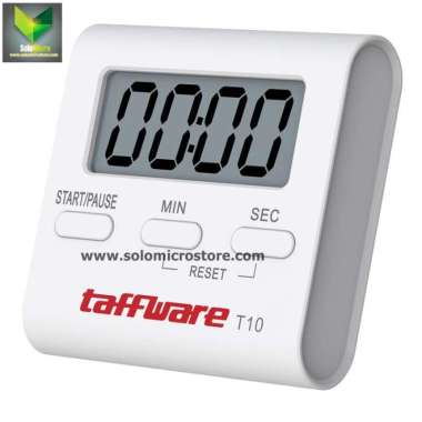 Taffware Timer Masak Dapur Countdown Digital Alarm Clock