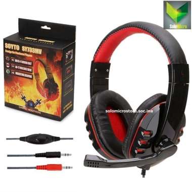 Headset Game Head Phone SOYTO Gaming Headphone Headset Mic