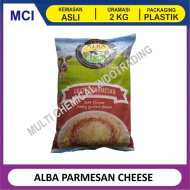 ALBA GRATED PARMESAN CHEESE KEJU PARMESAN PARUT 2 KG