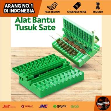 Alat Bantu Tusuk Sate Skewers Kebab Maker String Box - Box Tusuk Sate