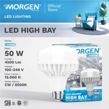 LAMPU LED HIGH BAY 50W MORGEN