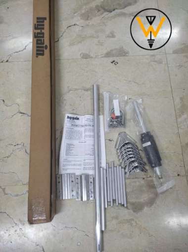HY GAIN V-4R VHF UHF 5,2DBI BASE VERTICAL ANTENNA HYGAIN V4R ANTENA