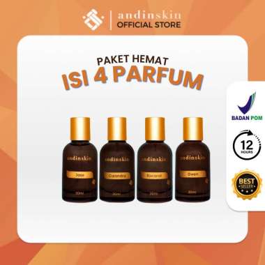 Andinskin Eau De Parfum Paket Hemat isi 4 Parfum EDP 35ml
