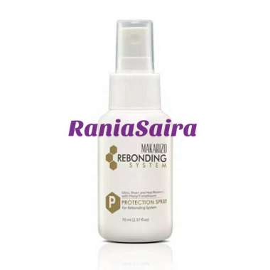 MAKARIZO Professional Rebonding System Protection Spray 70ml Vitamin Rambut Smoothing / Catok / Pelu