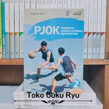 Buku PJOK Kelas 2 SMP/MTs Kurikulum Merdeka Erlangga