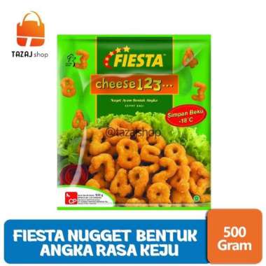 Promo Harga Fiesta Naget Cheese123 500 gr - Blibli