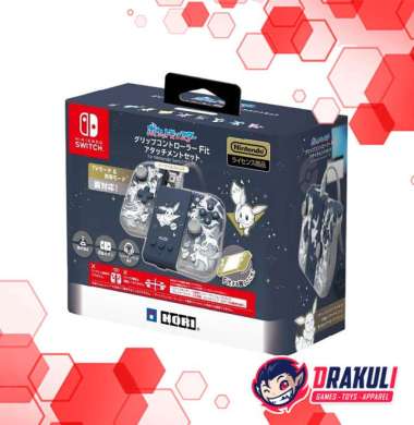 Switch Hori Split Pad Compact Attachment Set Pokemon Eevee Evolutions