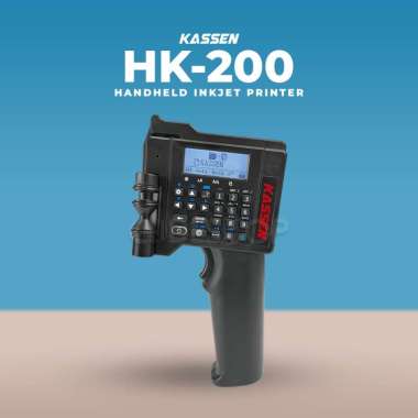 Kassen HK200 Handheld Inkjet Printer - Pencetak Tanggal Expired HD2000 Bluetooth
