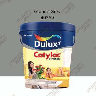 Cat Dinding Dulux Catylac Interior Netto 5 kg - Granite Grey 40389