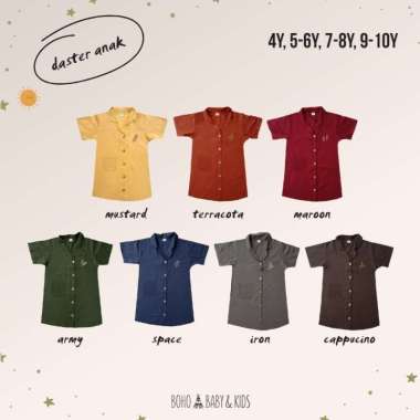 DASTER ANAK - IRON, SPACE 7-8Y - SPACE