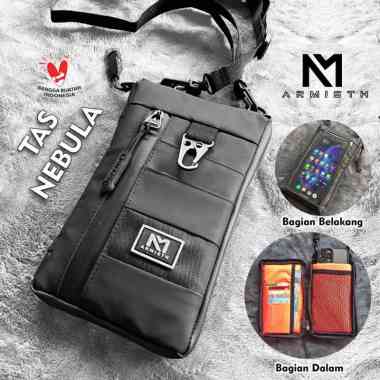 Armisth - Tas Handphone Pria Waterproof Premium Nebula / Tas Selempang HP Wanita Pria Card Organizer