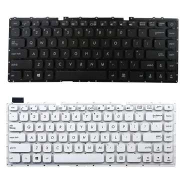 Keyboard Asus X441 X 441b X441ba X441m X441ma X441s X441n X441na Keyboard Laptop Asus X441 Black White PUTIH