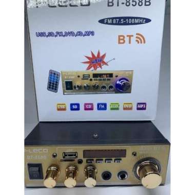STEREO POWER AMPLIFIER FLECO BT-858B / POWER AMPLY BLUETOOT BT-858B