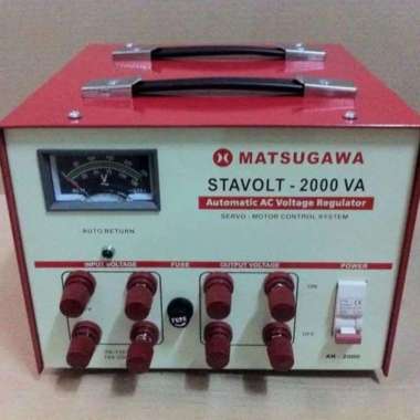 Stavolt Stabilizer MATSUGAWA 2000VA Garansi 1 Tahun