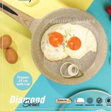 Stein Cookware Fry Pan 24 cm + Lid Diamond series