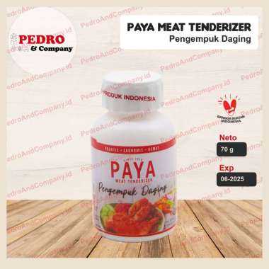 paya pengempuk daging 70gr - meat tenderizer