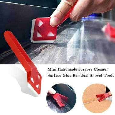 Alat Pembersih Lem Kaca Aquarium Perapi Silikon Sealant Tool Scraper