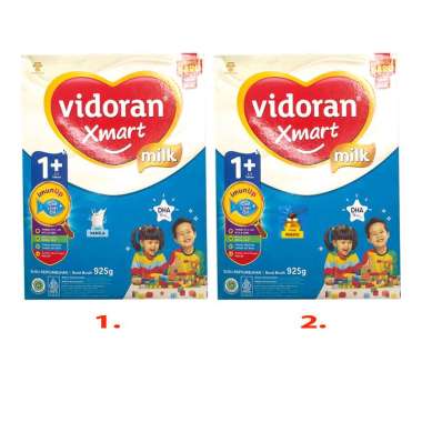 Vidoran Xmart 1+ 925gr Milk Rasa Madu Vanilla Susu Untuk 1-3tahun Fidoran Smart Vidoran Smart1 Fidor