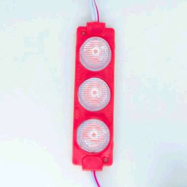 Lampu led 1 pcs 3 mata super terang 24V ungu