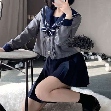 Verish CC-83 sailor seifuku seragam sekolah jepang jk uniform japan cosplay costume kostum