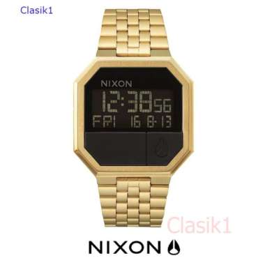 Original 100%!! Jam Tangan Nixon A158502 Re-Run All Gold - Nixon A15850200 Garansi Resmi 2 Tahun