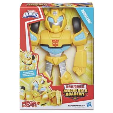 PLAYSKOOL MEGA MIGHTIES TRANSFORMERS RESCUE BOTS ACADEMY BUMBLEBEE