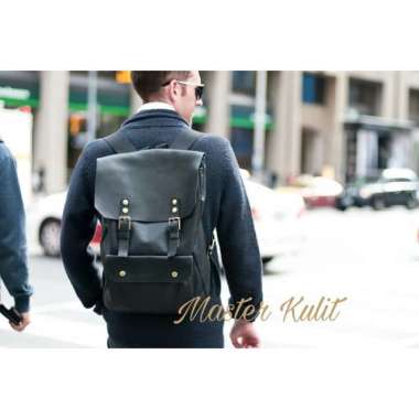 VERISH Tas Ransel Kulit Asli Garut MK.248