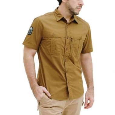 Kemeja Eiger Blck Borneo Kalamantara Ss (H338) Khaki