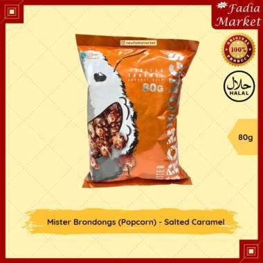 Mister Brondongs Popcorn 80g - Salted Caramel