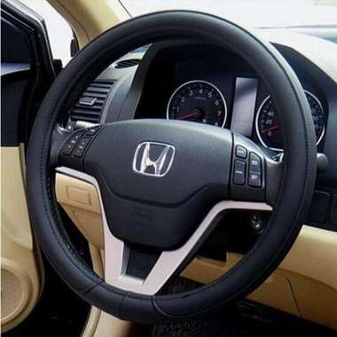 Cover Stir Kulit / Sarung Stir / Penutup Sarung Stir Mobil Innova Lama Hitam