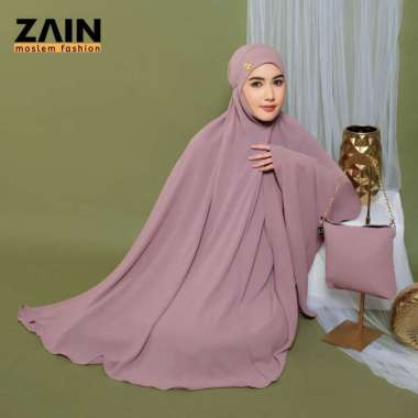 Mukena Dewasa Penutup Dagu Crinkle Premium Series Maryam Taro