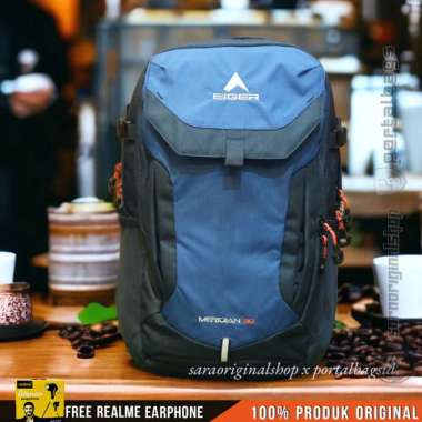 Eiger Meridian 30L - Tas Ransel Laptop - Original Biru