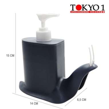 Tokyo 1 tempat botol sabun cair Snail Pump 250ML 087115